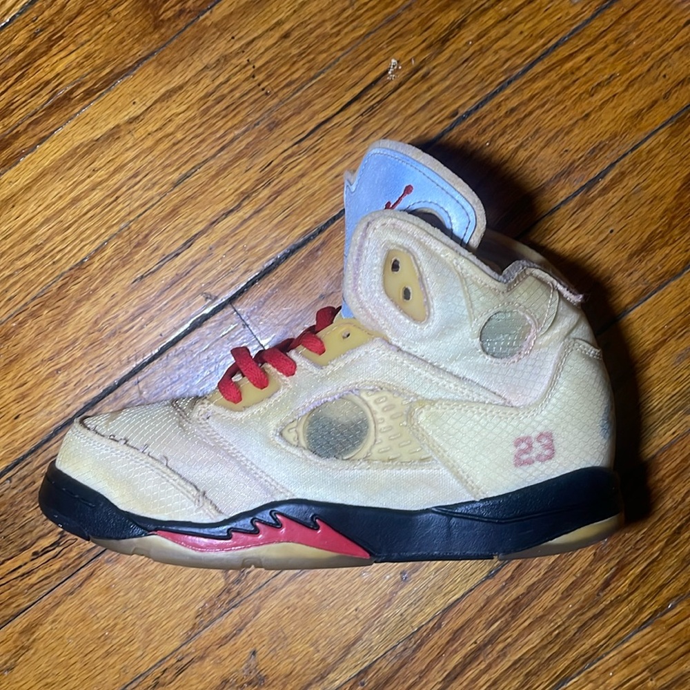 Off White 5’s “Sail” Kids Preschool size 3